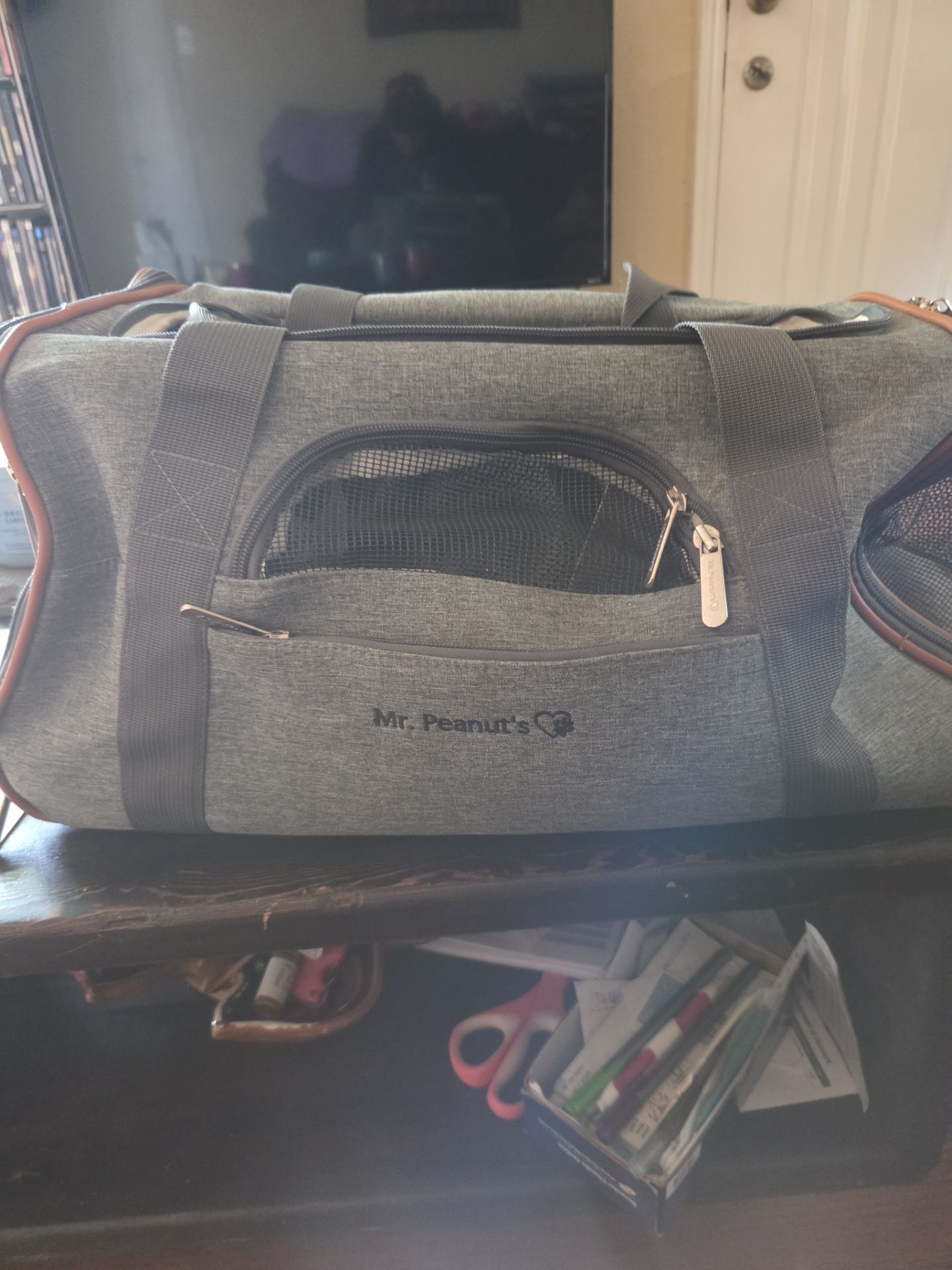 Cat or very small dog carrier 17x9 width, 9 inch hight
