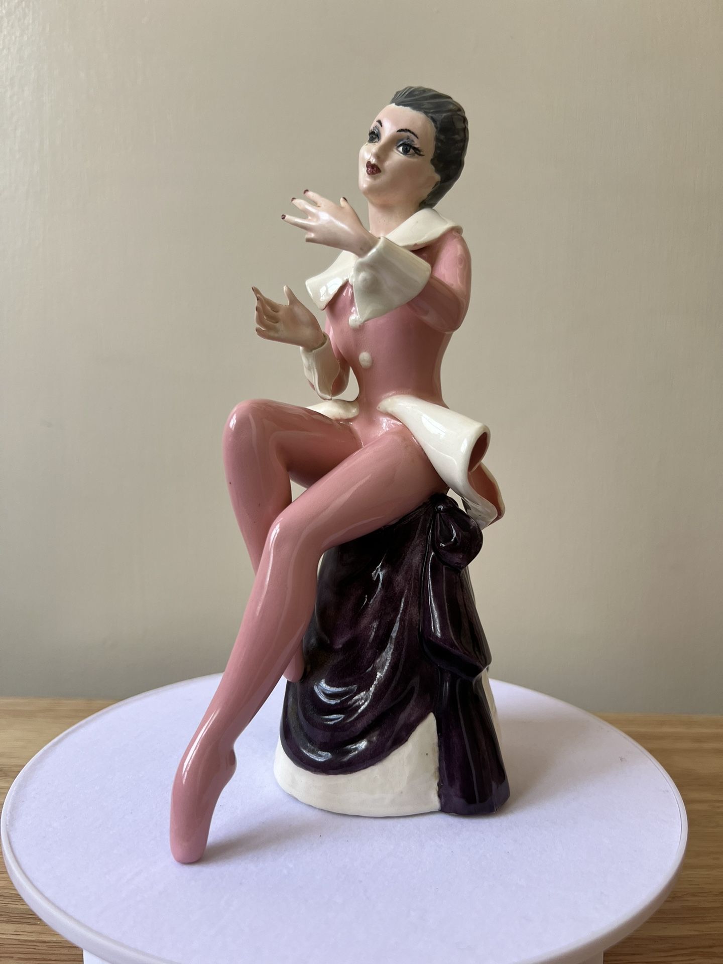 Beautiful Glazed Female Statue