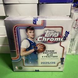 2025/26 NBA Topps Chrome Basketball Mega Box