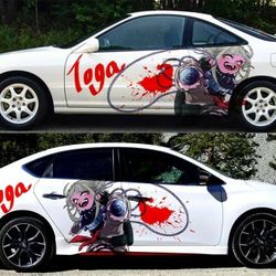 My Hero Academia Toga Anime Side Decal Set