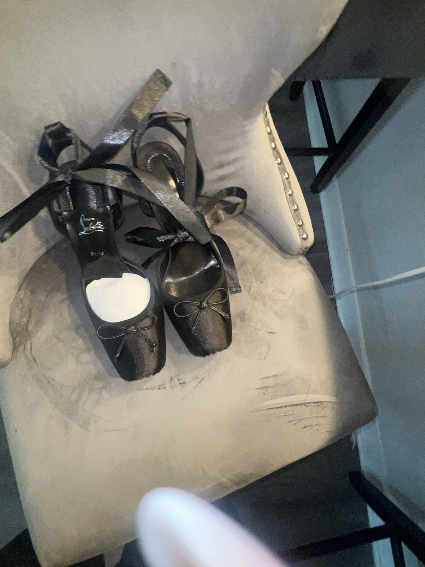 Christian Louboutin Lace Up Pump