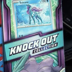 SEALED- Limited Edition “Suicune” Knockout Collection Pokemon Card Box Set