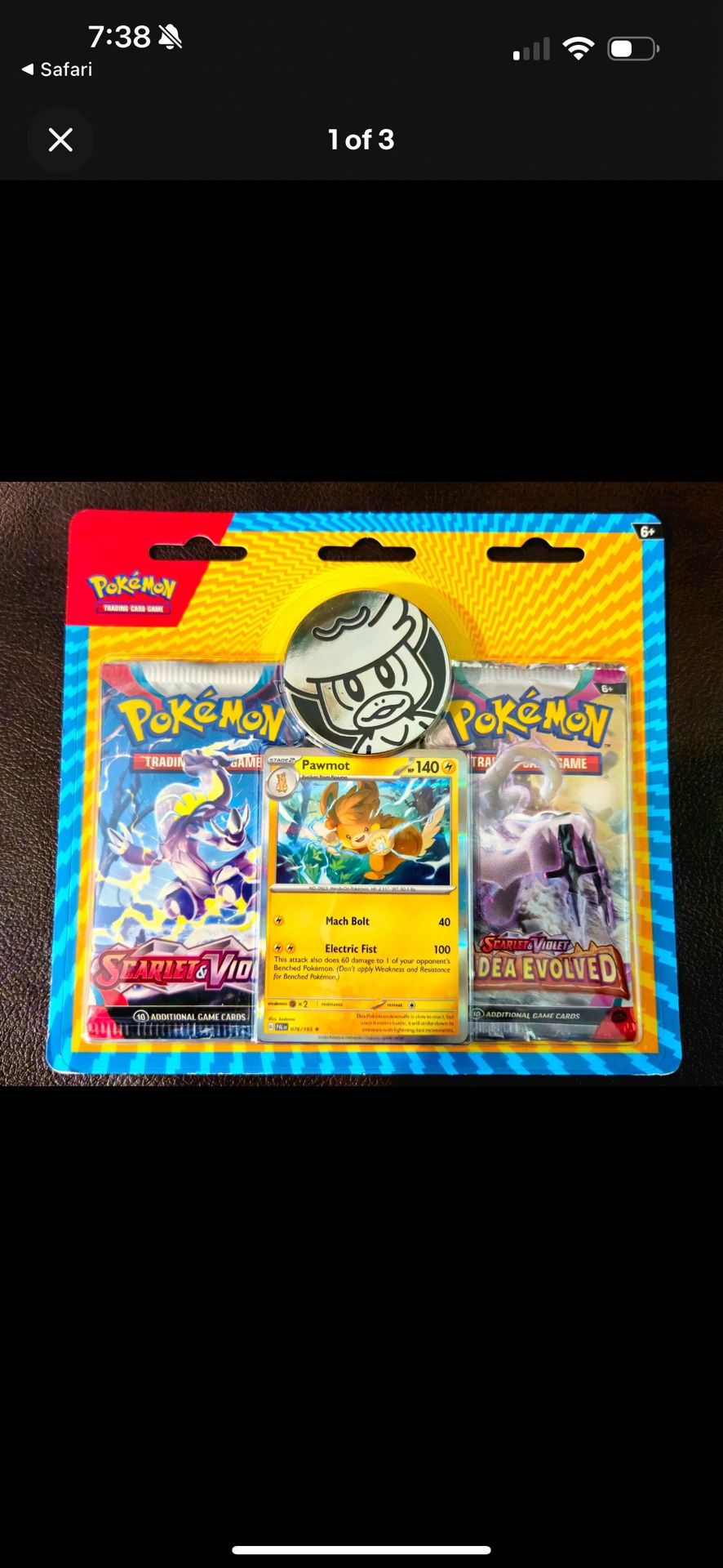 Pokemon TCG Blister Packs - Scarlet & violet + Paldea Evolved