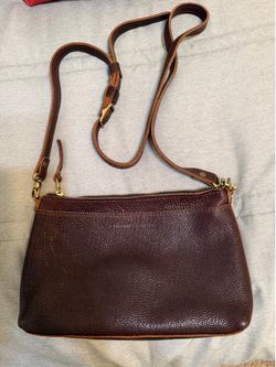 Portland Leather Crossbody – Chocolate Brown