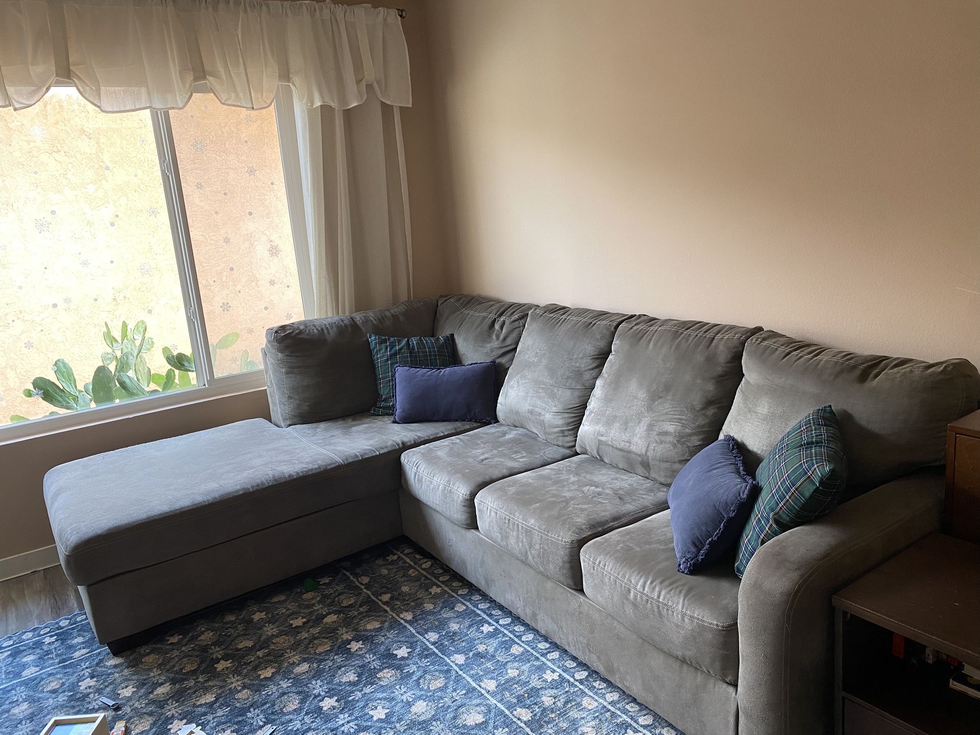 Grey Couch Sectional