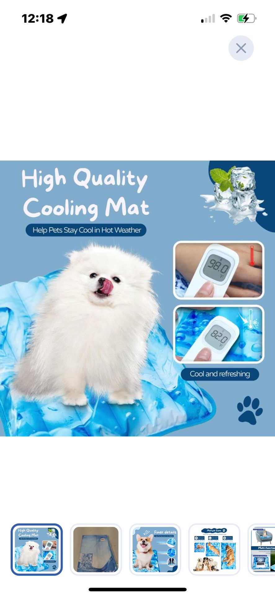 New Pet Cooling Pad(washable)retail$39