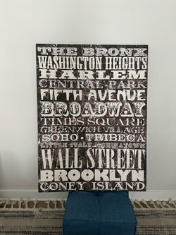 Canvas NYC Poster