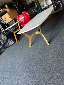Marble coffee and side table