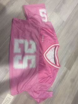 Croptop jersey shirt pink