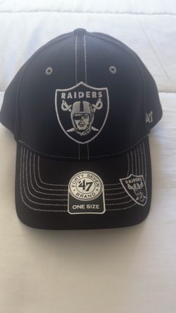 RAIDERS 47 FORTY SEVEN BRAND ADJUSTABLE CAP HAT NEW NEVER WORN