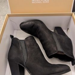 Black Suede Ankle Boots
