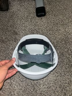 White Hard Hat Safety Helmet