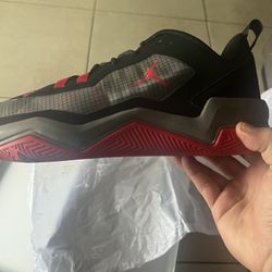 12m Jordan One Take 4 Black/University red-White