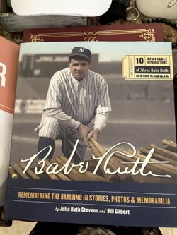 Babe Ruth : Remembering the Bambino in Stories, Photos and Memorabilia Brand New Condition