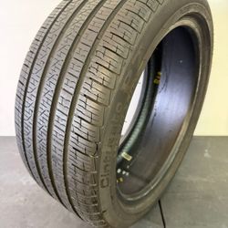 V458  245 40 18 97H  Pirelli  Cinturato P7 Run Flat  One Used Tire  90% Life 