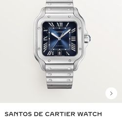 SANTOS DE CARTIER WATCH