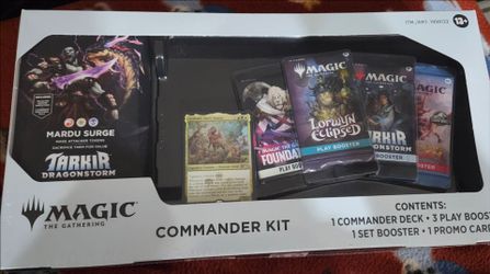 Magic: The Gathering Commander Kit – Tarkir Dragonstorm Mardu Surge Sealed NEW
