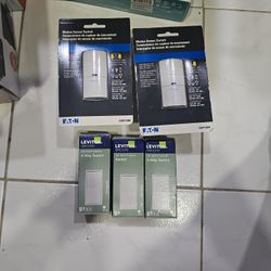 NEW LIGHT SWITCHES 2 MOTION 3 4 WAY SWITCHES 