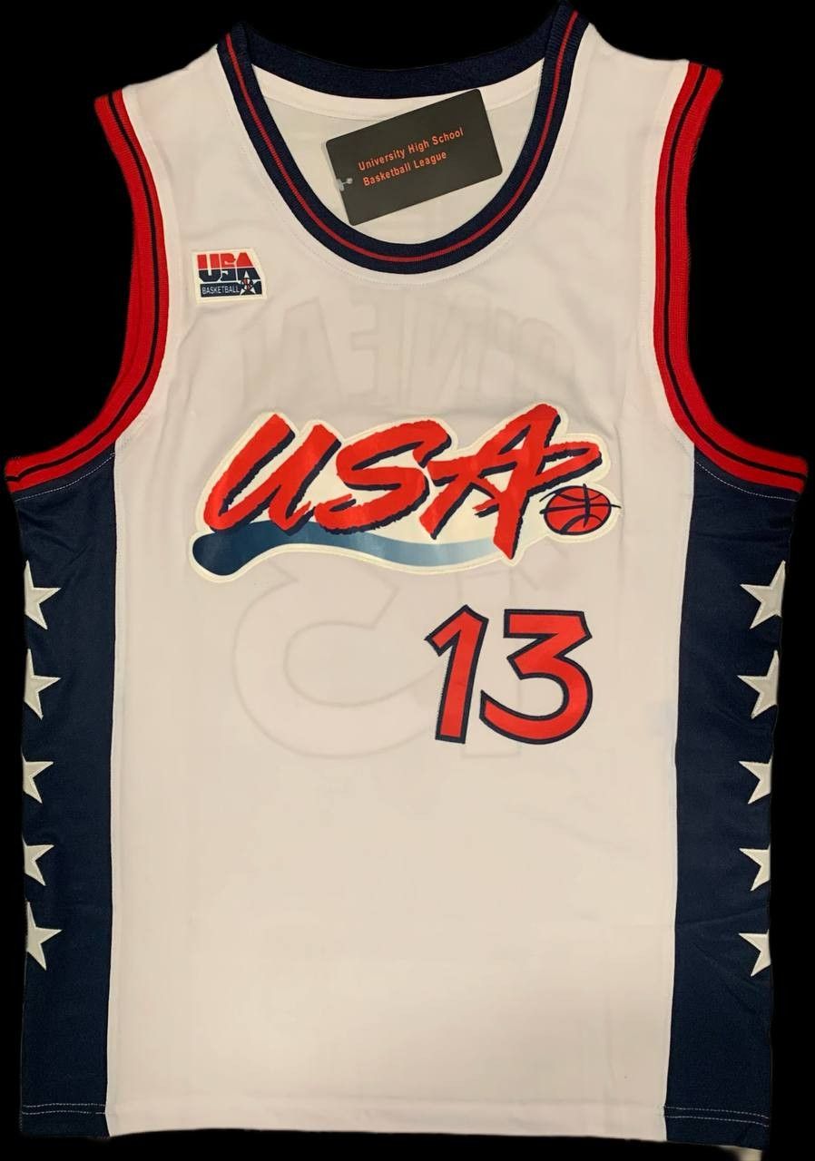 Shaquille O'Neal USA Olympic Jerseys