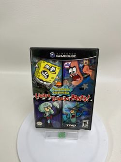 SpongeBob SquarePants Lights Camera Pants (Nintendo GameCube, 2005)