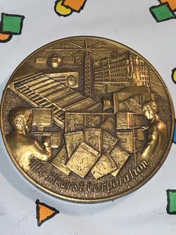 The Hearst Corporation Commemorative Bronze Medal