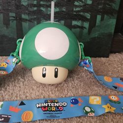 Super Mario 1 Up Mushroom Sipper