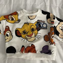 Zara Disney 100 Sweatshirt