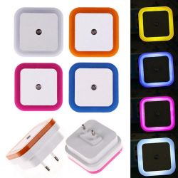 LED Night Light with Smart Dusk to Dawn Sensor, Natural White Light, 0.5W, Plug-in, 4-Pack