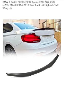 BMW Rear carbon fiber Wing Lip