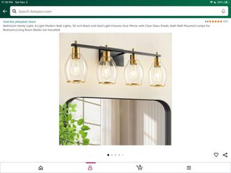 Beautiful Bathroom Lamp   Bella Lámpara Para Baño 