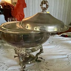 Silver Chafing dish (antique)