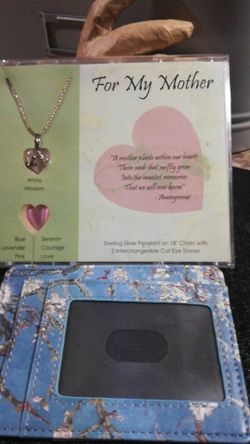 .925 sterling chain and heart pendant