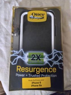 Otterbox Resurgence charging case for iphone 6 and 6s