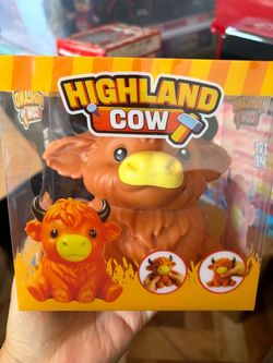 Highland Cow Squeeze Stress Toy