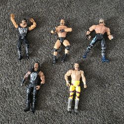 Wwe Figures Each Lot $25 Firm,Cada Paquete $35
