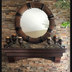 Bronze Candle Holders