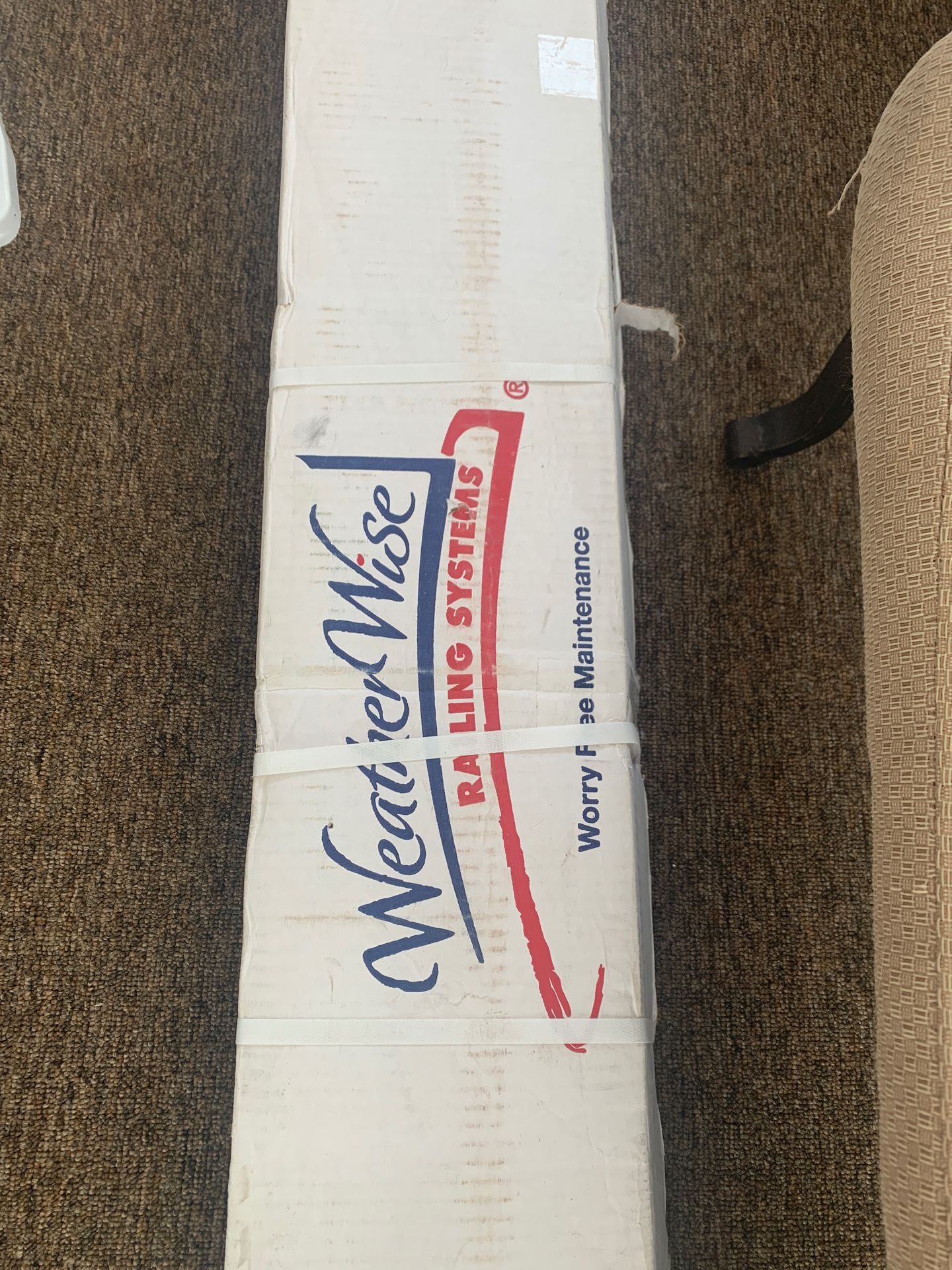 Exterior post wrap-white