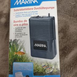 Marina Battery Air Pump For Aquarium 