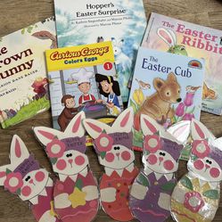 Easter Bundle - Books & Laminated bunnies