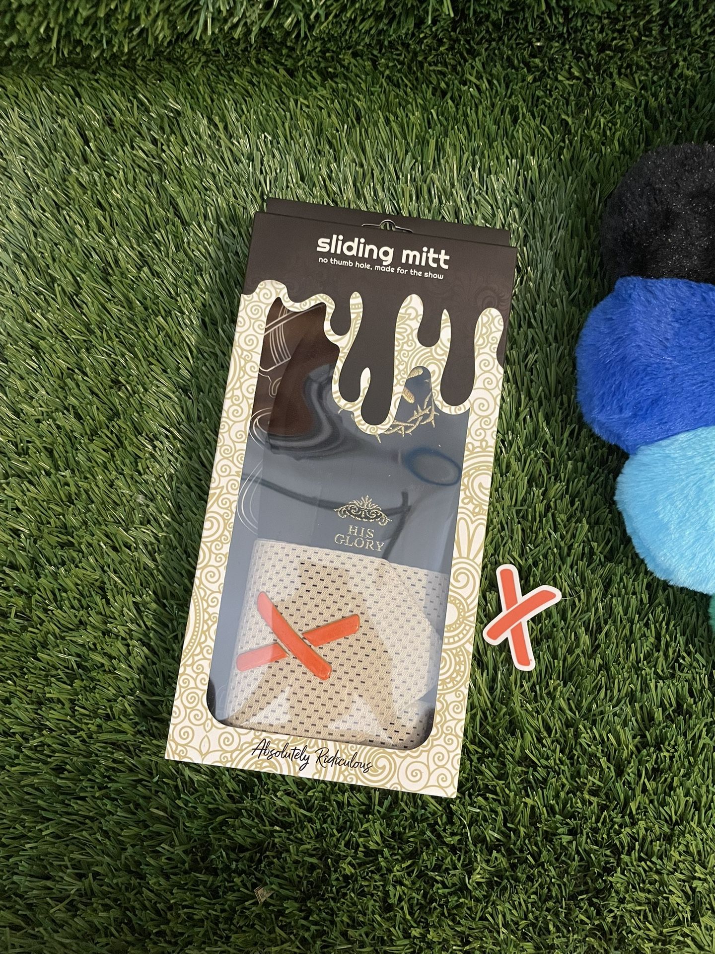absolutely ridiculous bible black binding sliding mitt- In Hand