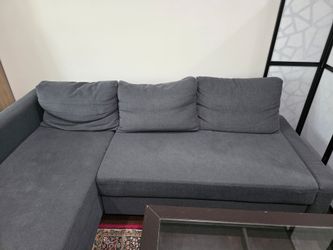 Ikea Couch with storage and pull out