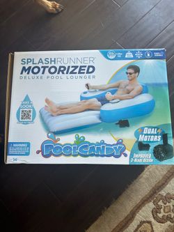 New Pool Candy motorized pool lounger