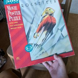 ROCKETEER Puzzle 1991 Large Format 300 pieces