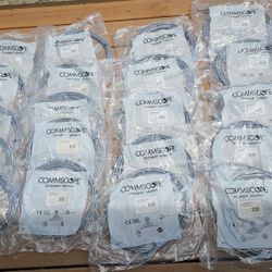 Lot of 20, 10' CAT 6A ethernet cables brand NEW