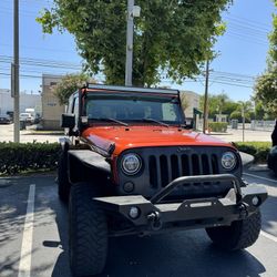 🟠 2014 Jeep Wrangler JK – Copperhead Pearl | 2-Door | 6-Speed Manual | Lifted | 80K Miles | Clean Title