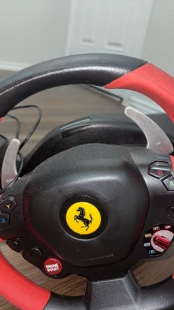 thrustmaster ferrari gaming steering wheel