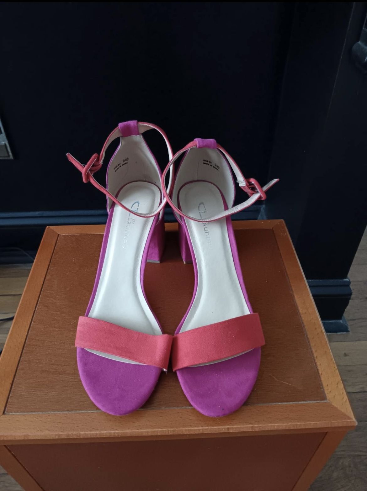 Color-Block Heels