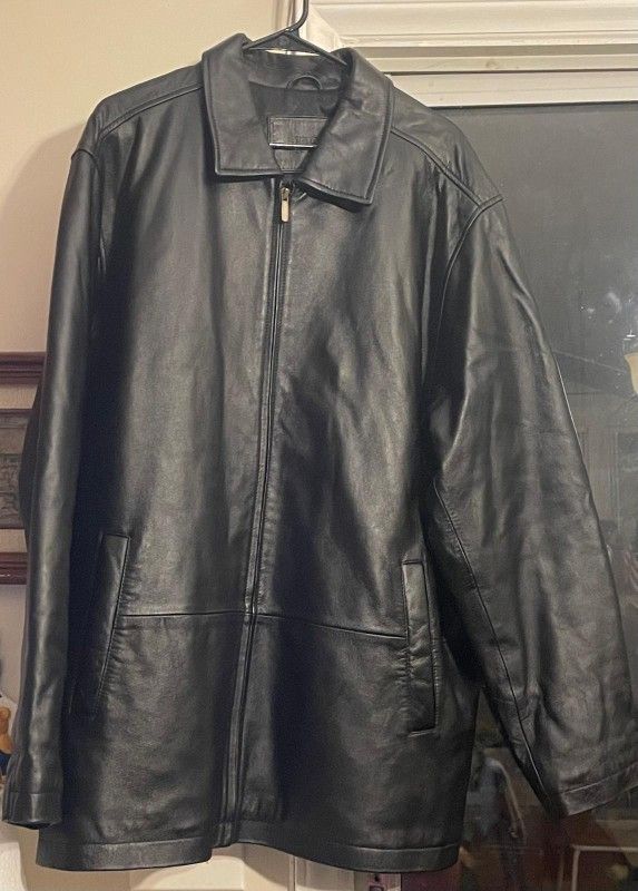 KD Leather Jacket Size L 