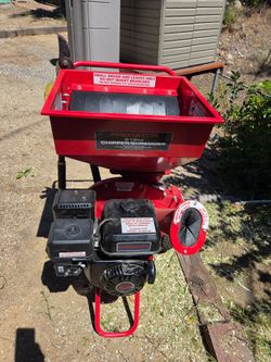 Predator 212cc wood chipper