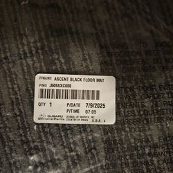 Subaru Ascent Carpet Mats